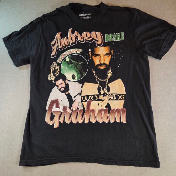 Drake Certified Lover Boy Rap Tee Shirt Aubrey Graham Wu-Tang Drizzy L - Picture 1 of 9